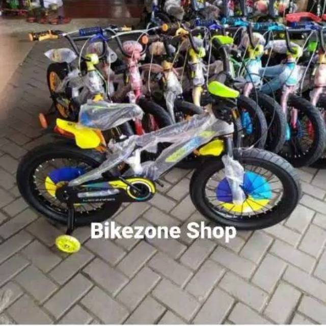  Sepeda  anak bmx  Mazara  16  inch  ban besar Fat bike 3 0 