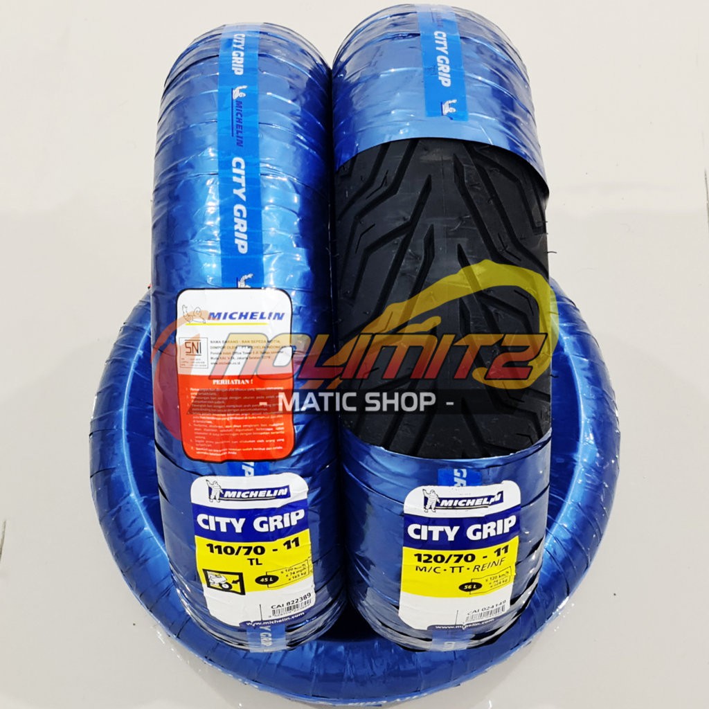 Ban Michelin City Grip 110/70 - 11 &amp; 120/70 - 11 Vespa Primavera LX S