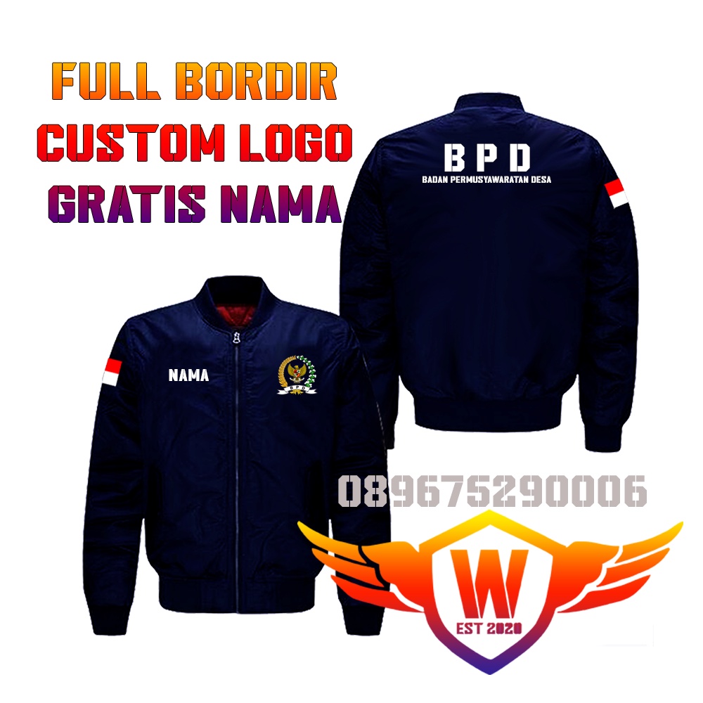 JAKET BPD BADAN PERMUSYAWARATAN DESA