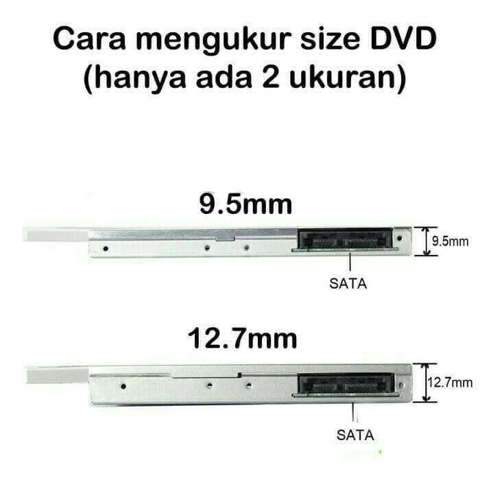 Second HDD Caddy 2,5&quot; (9mm) alumenium