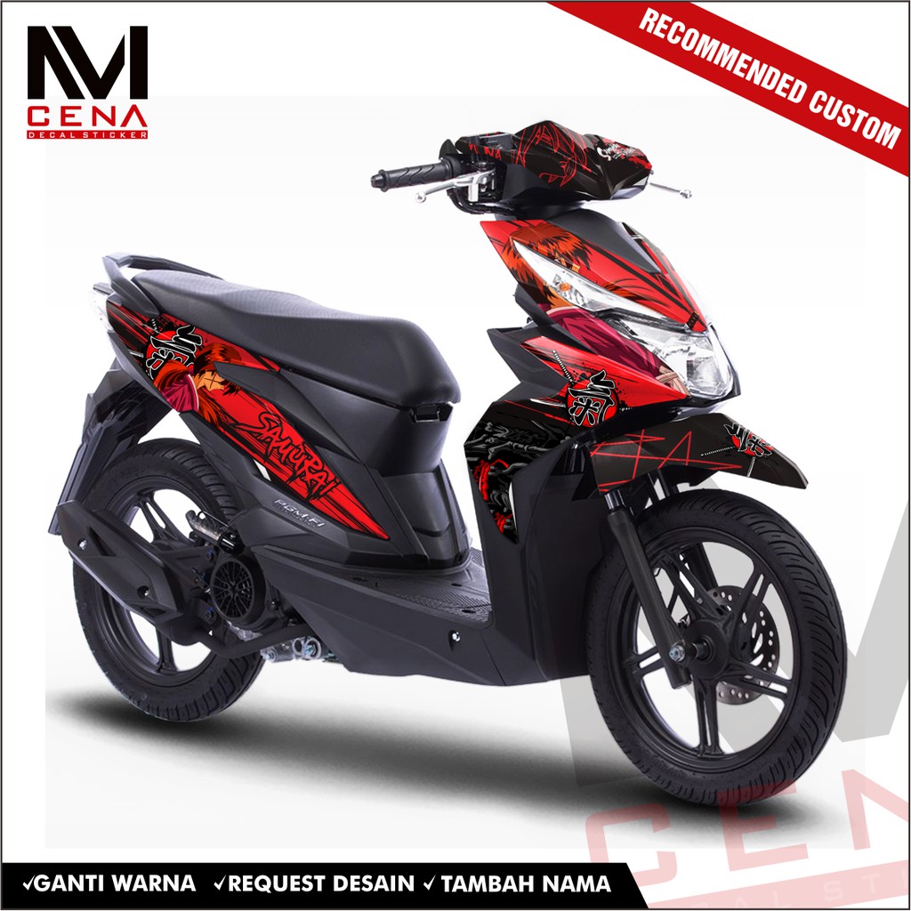 Sticker decal all new beat esp full body, Sticker beat esp ,striping full body beat esp anime