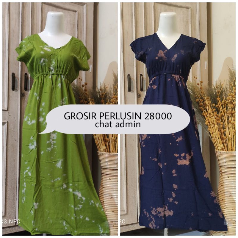 DASTER MANOHARA PANJANG BALI / DASTER MANOHARA TIE DYE BERCAK-1