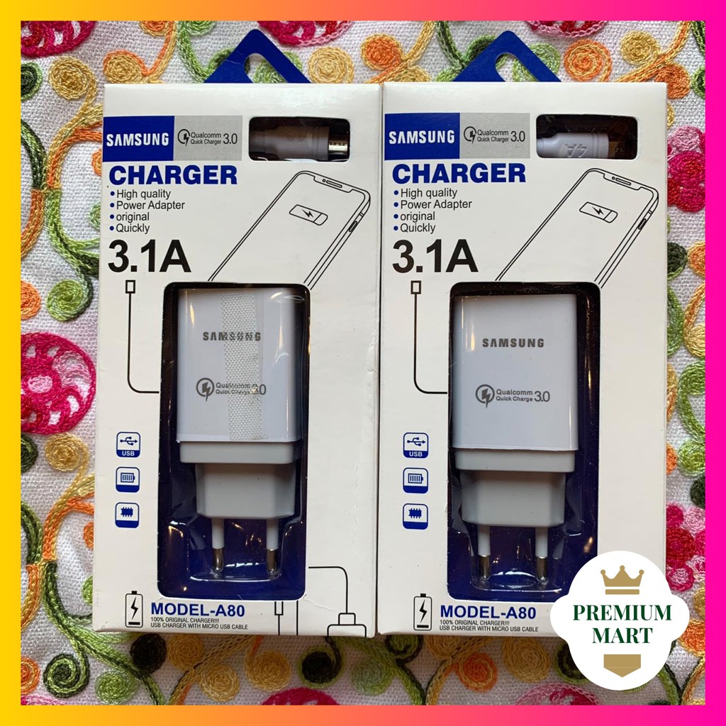 Charger SAMSUNG 3A / Charger SAMSUNG 3.0 Qualcomm Quick Qharge