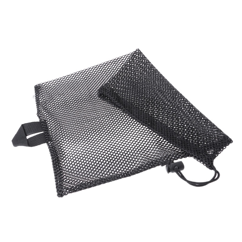 Sun Tas Pouch Serut Bahan Mesh Cepat Kering Untuk Penyimpanan Kacamata Scuba Diving / Snorkeling