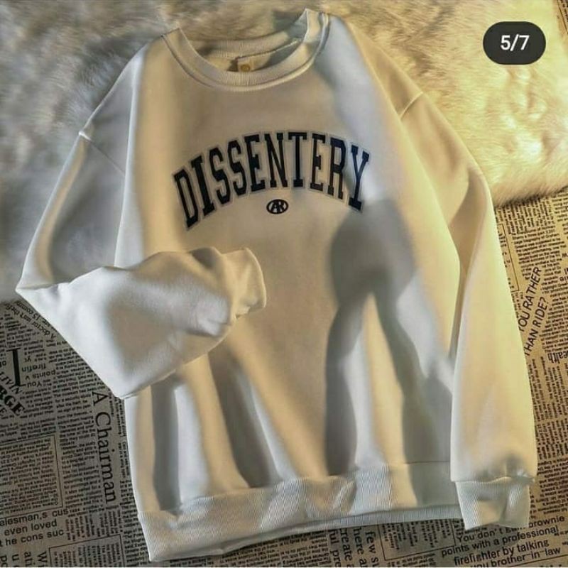 DISSENTERY SWEATER BAHAN FLEECE