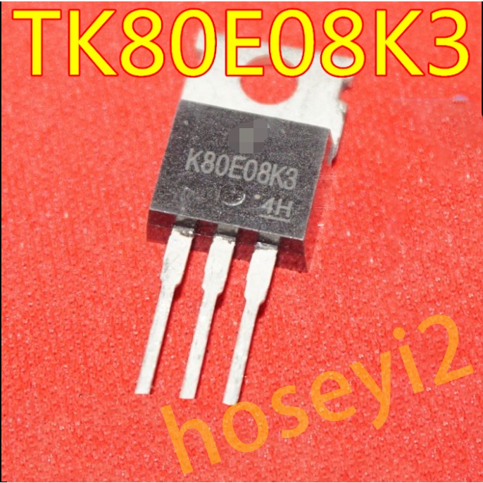 10pcs Ic TK80E08K3 K80E08K3 TO-220