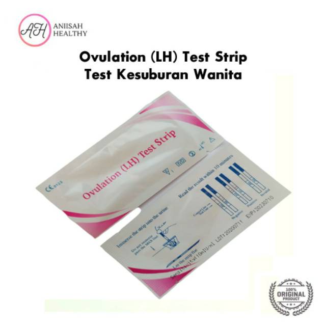 Ovulation LH Test Strip &gt; Tes Kesuburan Wanita &gt; Testpack Masa Subur &gt; Ovutest