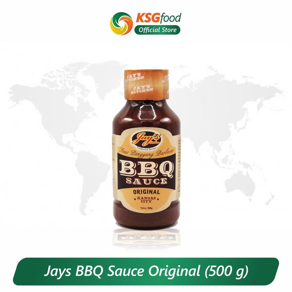 

JAY'S BARBEQUE/BBQ SAUCE 500GR