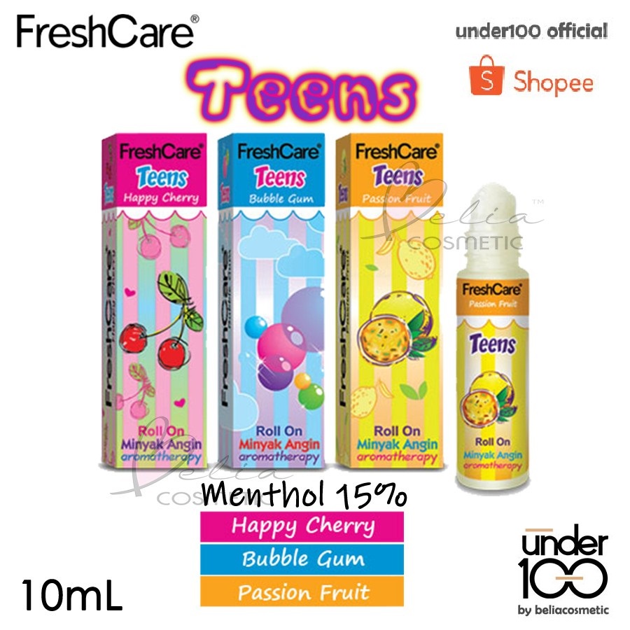 ❤ Under100 ❤  FRESH CARE (✔️BPOM) Minyak Angin Aromatheraphy Roll On 10mL | aroma terapi fresh care