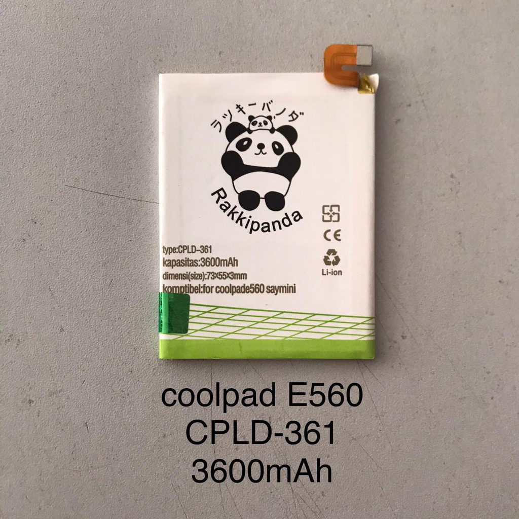 Baterai Coolpad E560 Rakkipanda