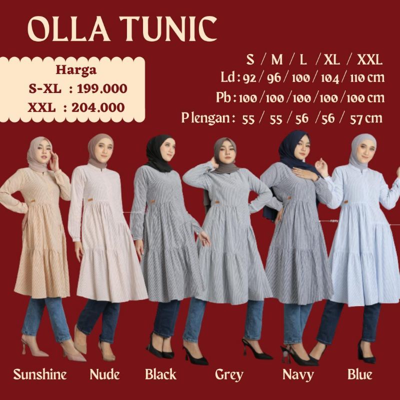 Olla Tunic by Nadheera Luxury