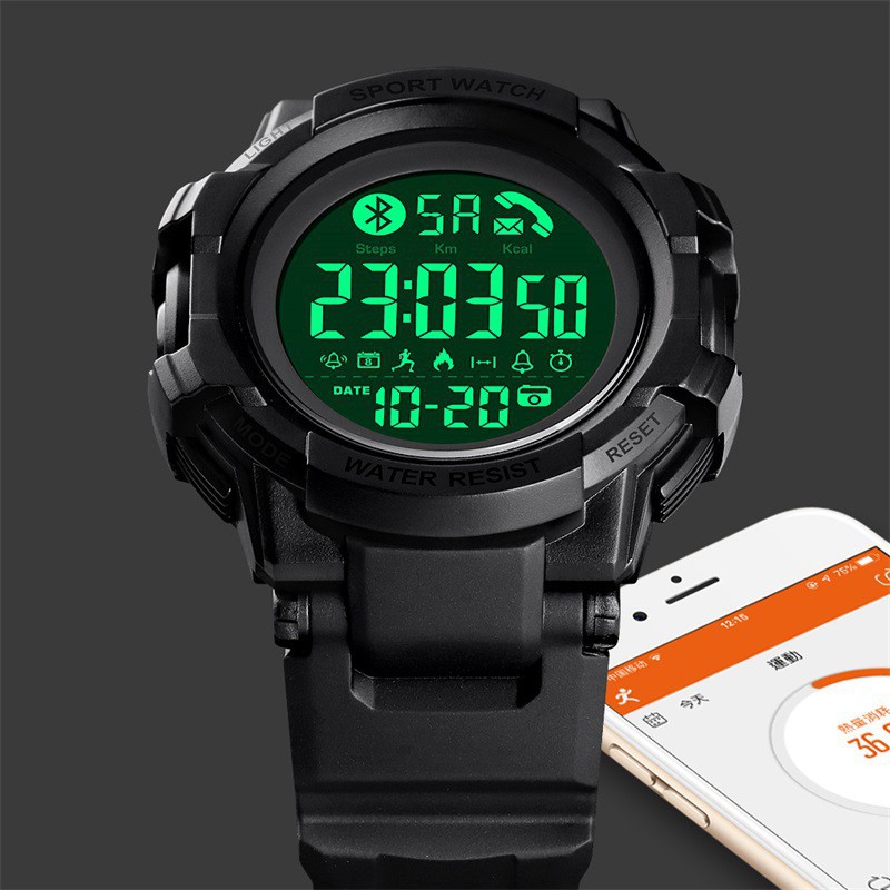 Jam Tangan Pria SKMEI 1501 Original Jam Tangan Pria Smart Watch Bluetooth