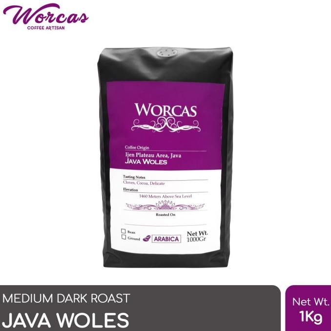

Kopi Arabica Java Ijen 1 Kg (Biji/Bubuk) | Worcas Coffee