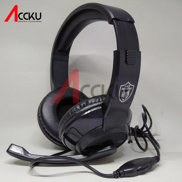 PGM-001 Headset Gaming Universal | Wired Headphone Gaming | Earphone Gaming Berkabel dengan Microphone &amp; Volume control