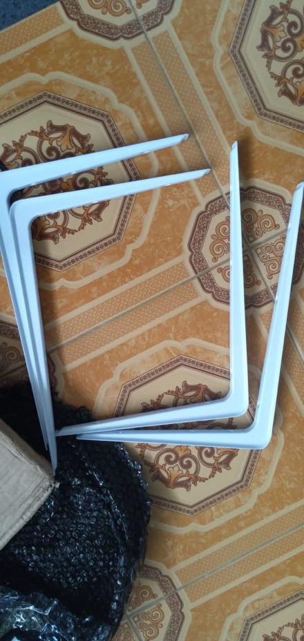 Siku Rak Soligen 270 Mm X 370 Mm. Siku Rak Tebal. Siku Rak Bagus. Siku Rak Terbaik