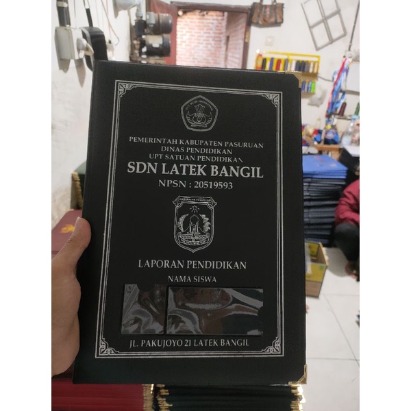 

map rapot sablon