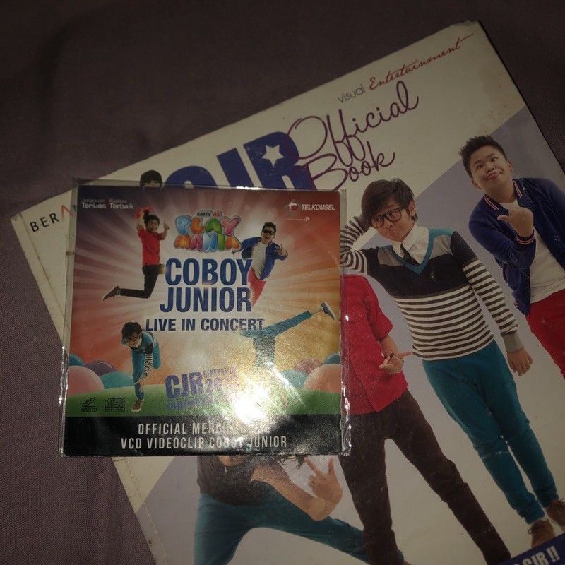 CD konser coboy junior CJR special edition free officialbook Cjr