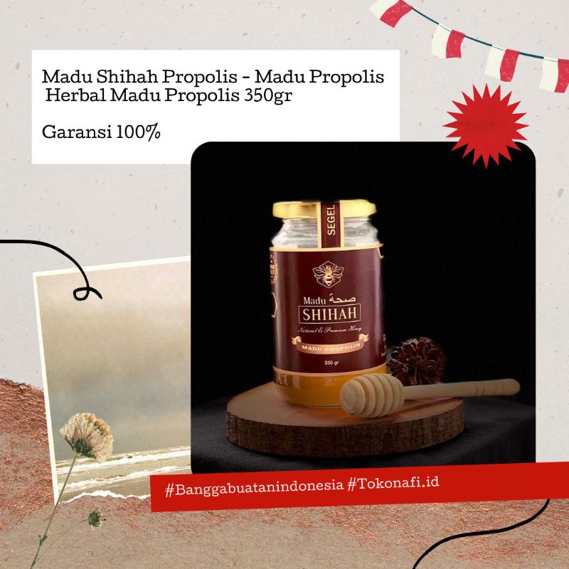 

Madu Shihah Propolis/ madu propolis/ herbal propolis