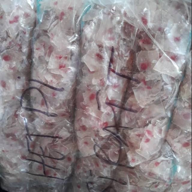 Kerupuk merah putih Medan/camilan kerupuk merah putih Medan