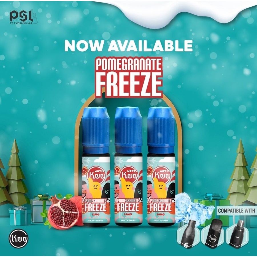 MOVI KUY NISCAL99 NISCAL POMEGRANATE FREEZE SALT 12MG 24MG 30MG 15ML