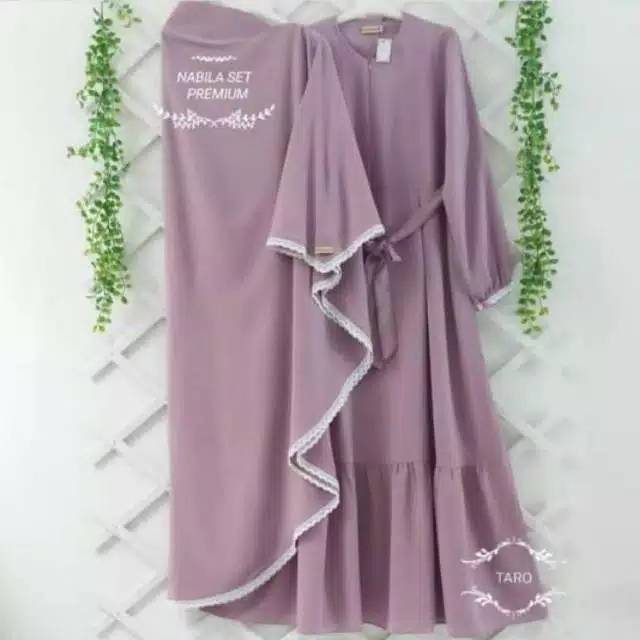 Nabila gamis set