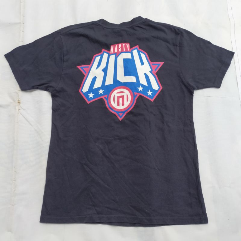 t shirt kaos nasty palm kick bekas preloved branded
