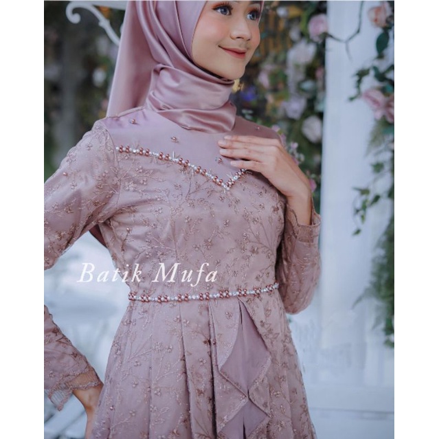 Set Kebaya Couple Laffeya Brown | KEBAYA BROKAT Kebaya tunangan kebaya lamara kebaya wisuda terbaru kebaya modern