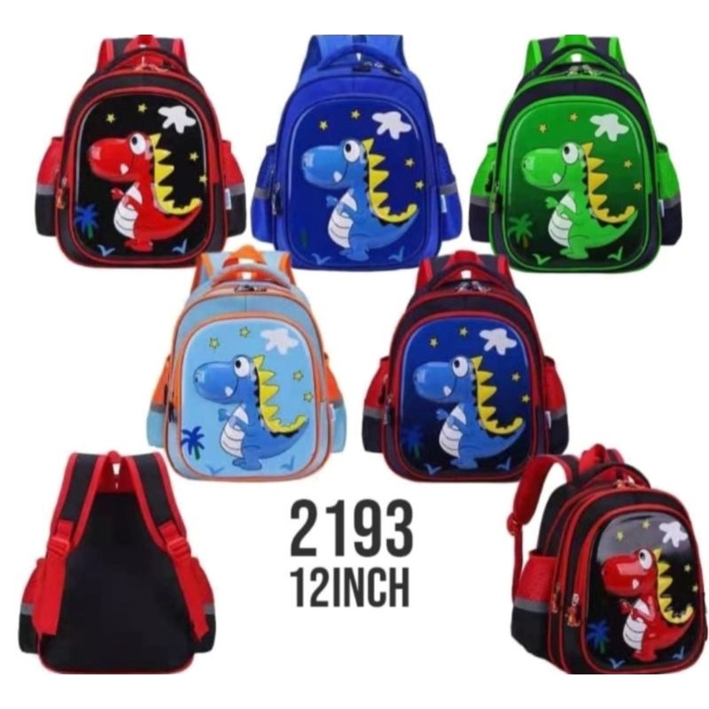 Tas Anak sekolah paud/TK Dinosaurus
