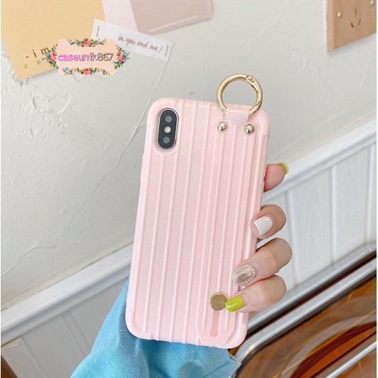 Case Softcase Luggage Koper Handgrip Oppo A5S A7 A12 F9 A83 F7 F5 YOUTH F11 PRO A52 A92 CS1500