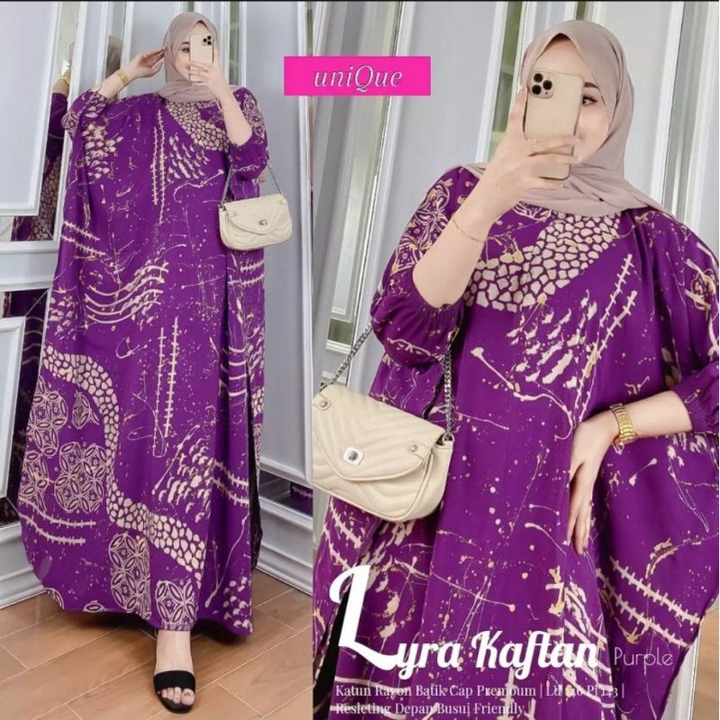 Grosir Gamis Kaftan Super Jumbo Muat Bb 100 Rayon Flowy Tye Dye Ld 160 Cm • Elsha Homedress • Gamis 