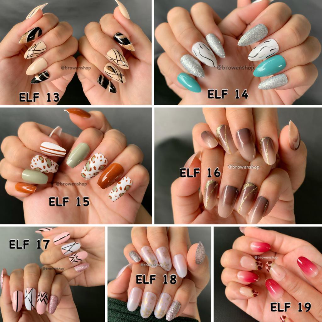 [HANAMI] Kuku Palsu Fake Nail nailart elf KPS