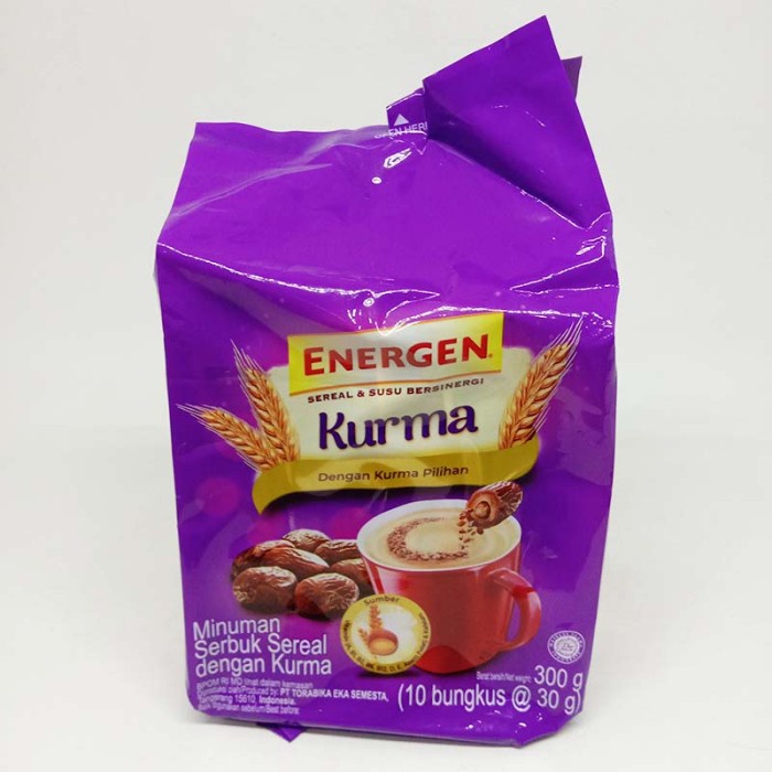 

ENERGEN KURMA 10 BUNGKUS 300G
