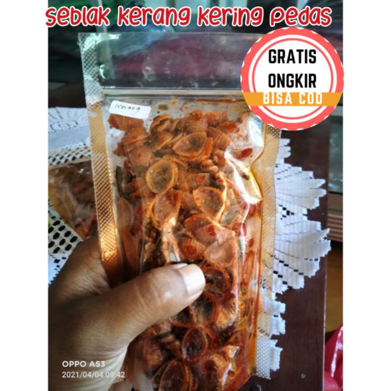 

Seblak Kerang Kering Pedas