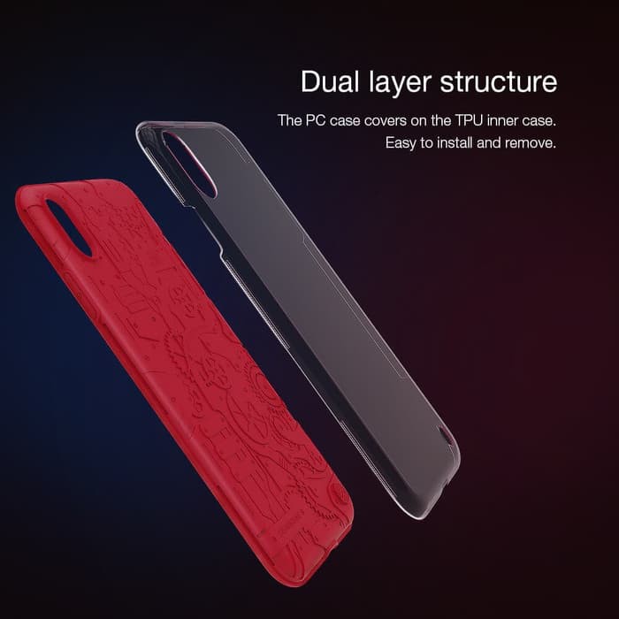 Apple iPhone XS Max Nillkin Machinery series protective case