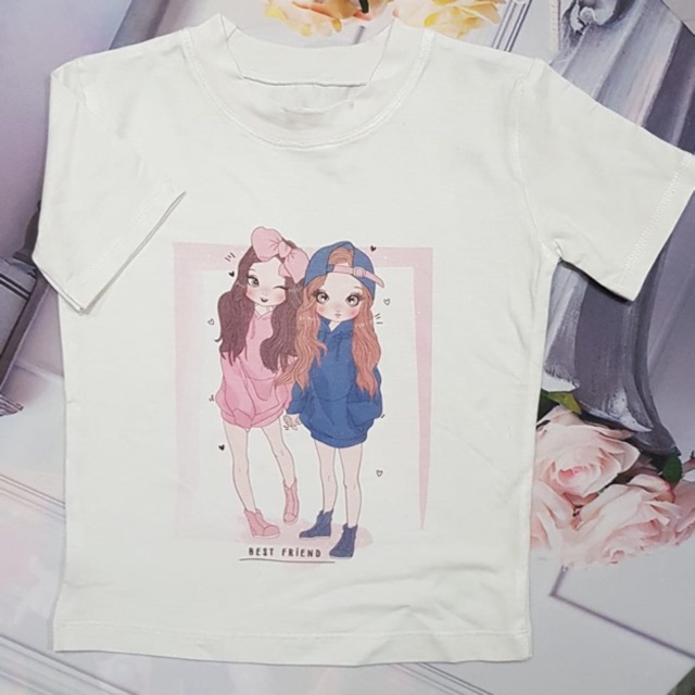 Kaos Oblong Anak Perempuan