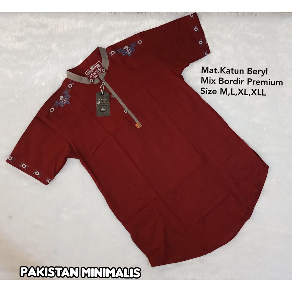 koko kurta dewasa/ koko turki dewasa/ koko Pakistan/ Koko Ayah Anak /  Agnina Bahan Katun