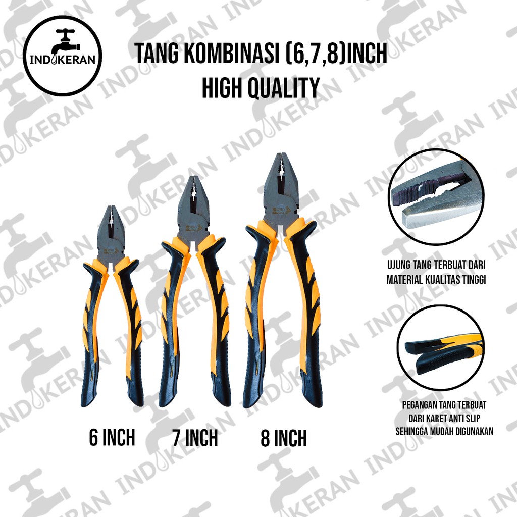 INDOKERAN Tang Kombinasi High Quality Shopee Indonesia