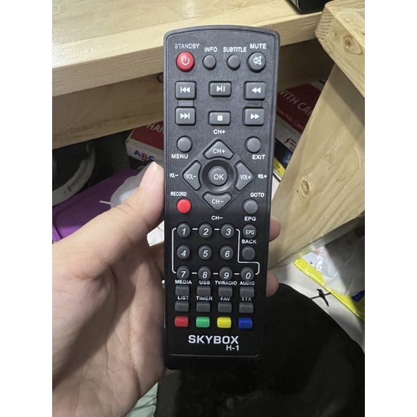 REMOTE REMOT SKYBOX H-1 ORIGINAL ASLI