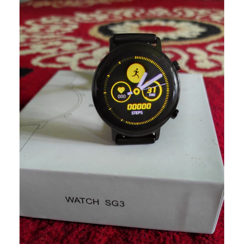 Smartwatch SG 3  Layar Amoled 1,2inch