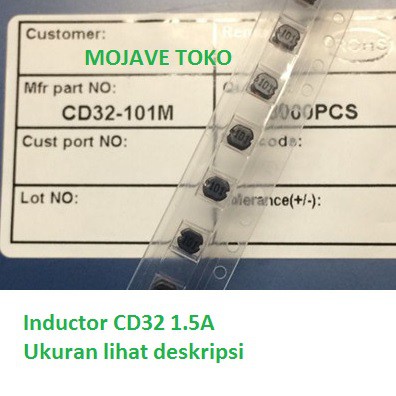 Inductor 6.8uH 6R8 CD32 1.5A High Quality