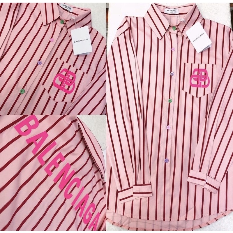 kemeja balenciaga top premium