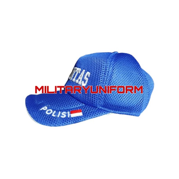 TOPI JALA MES BIRU POLANTAS TOPI POLISI LALULINTAS