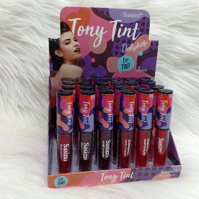 LIP TINT SASIMI TONY TINT DELIGH (1920) 3.Pcs