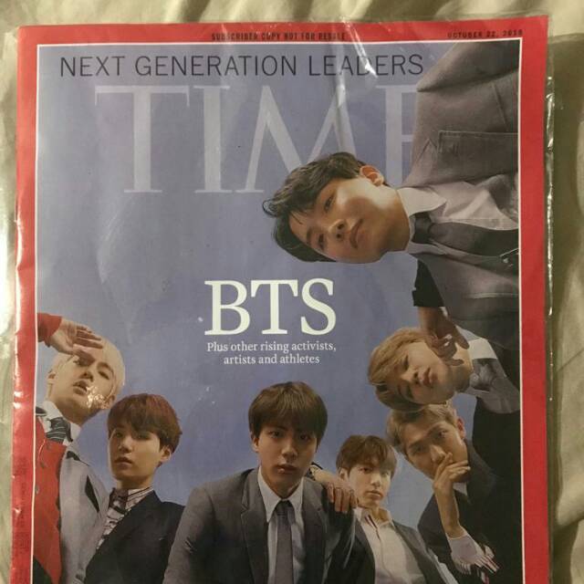 Majalah Time / Time Magazine BTS