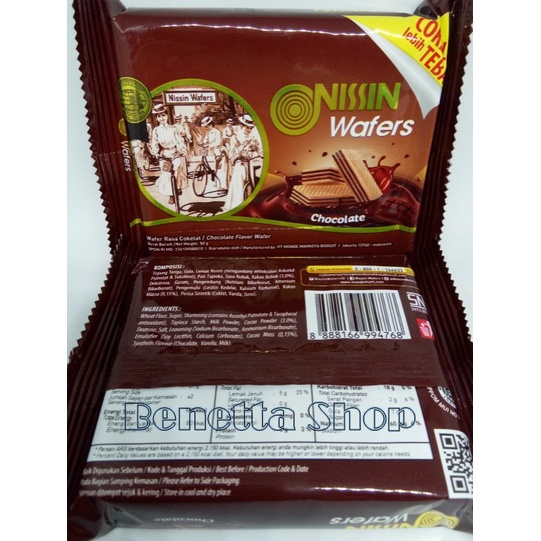 

Nissin Wafer Kemasan Ekonomis 42g