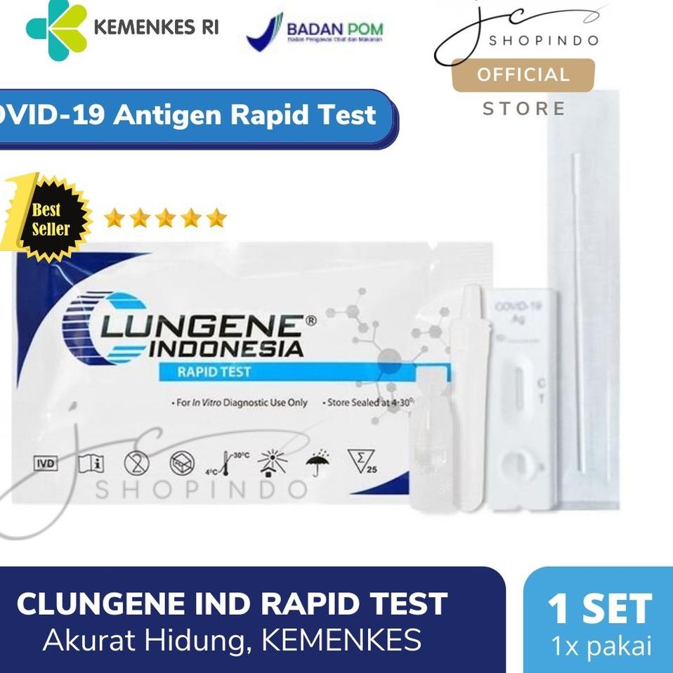 ❊ NEW ANTIGEN | ABBOTT PANBIO | CLUNGENE BIRU & MERAH | SWAB RAPID TEST ™