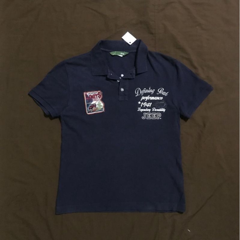 JEEP POLO TSHIRT/ SECOND BEKAS PRELOVED ORIGINAL/ HOODIE CREWNECK KAOS KERAH