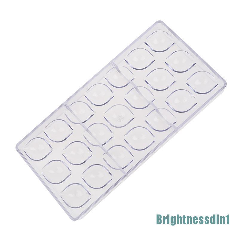 (Brightnessdin1) Cetakan Coklat / Kue Bentuk Bola 3d Bahan Polycarbonate Tebal