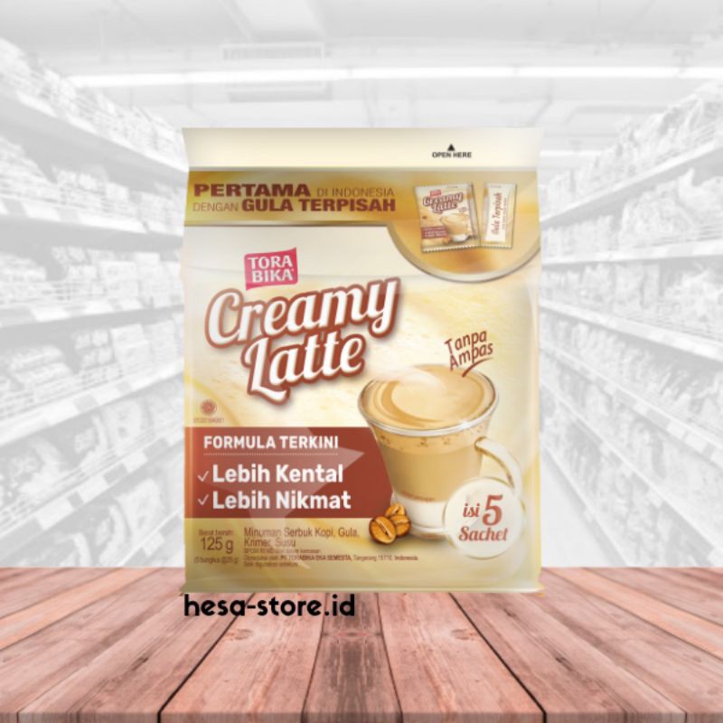 

TORABIKA Creamy Latte Box 5 x 25g