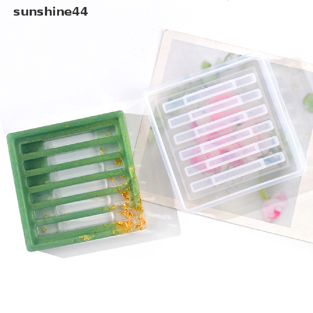 Sunshine Cetakan Epoxy Resin Bentuk Bulat Holder Gelas